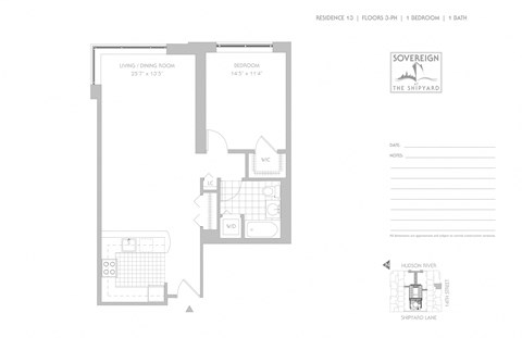 a floor plan of a house with an open floor plan